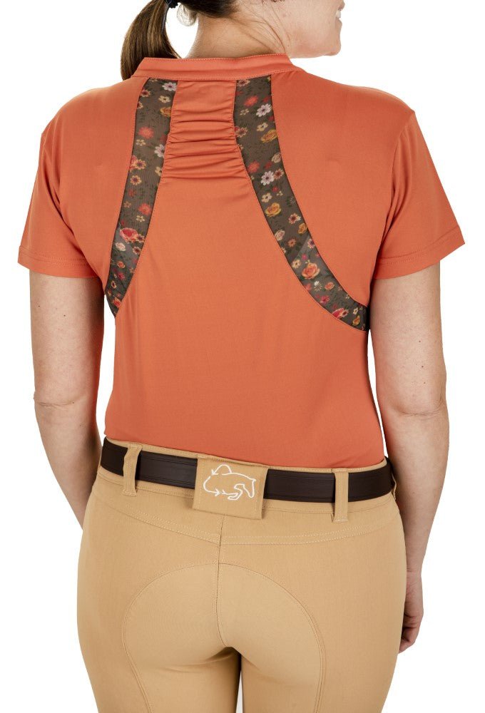 EcoRider by Equine Couture Thea Short Sleeve Sport Shirt - Breeches.com