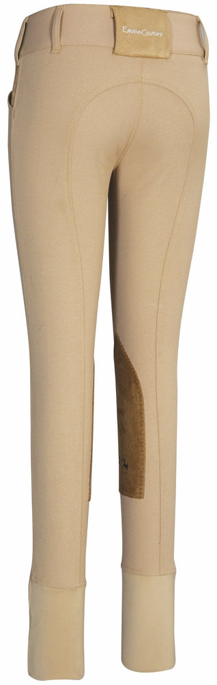Equine Couture Children's Coolmax Champion Knee Patch Breeches - Breeches.com