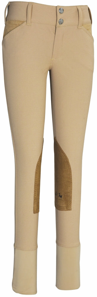 Equine Couture Children's Coolmax Champion Knee Patch Breeches - Breeches.com