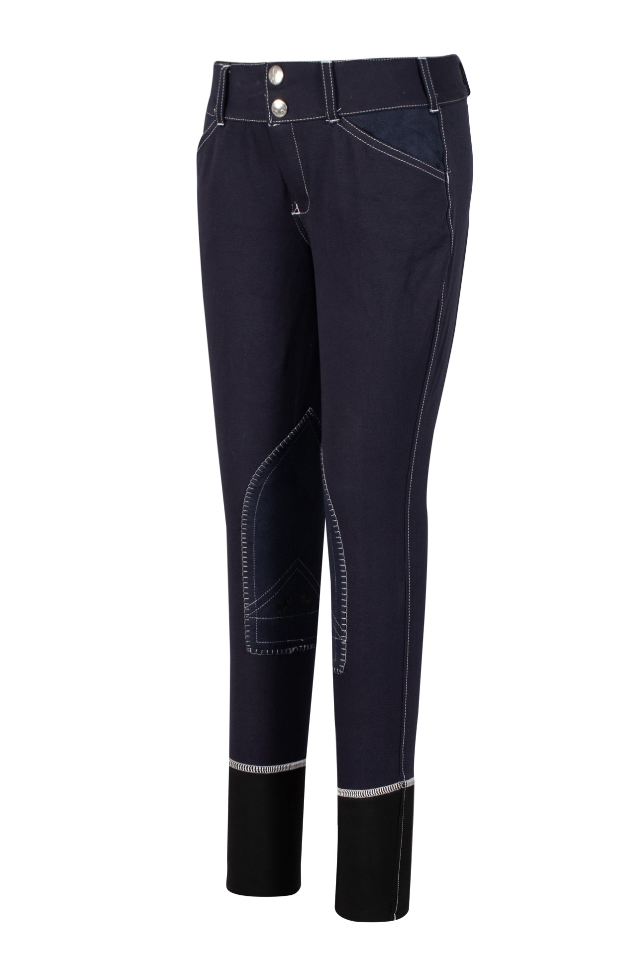 Equine Couture Children's Sportif Natasha Knee Patch Breeches - Breeches.com