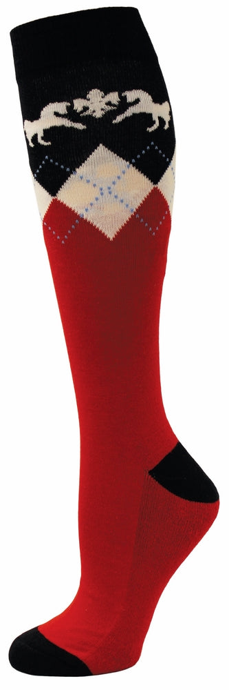 Equine Couture Ladies Hadley Knee Hi Socks - Breeches.com