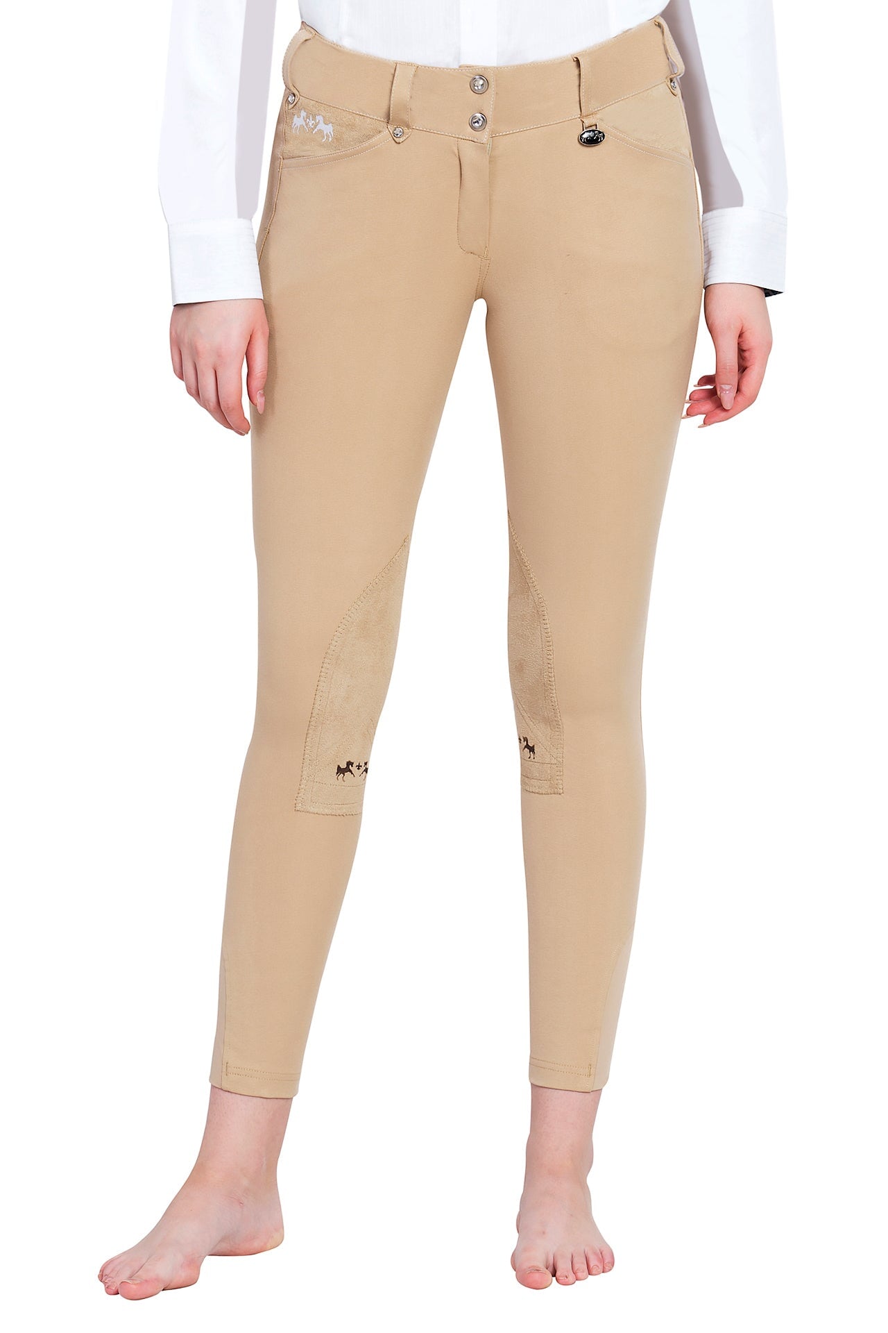 Equine Couture Ladies Blakely Knee Patch Breeches - Breeches.com