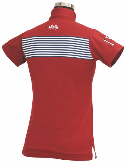 Equine Couture Ladies Patriot Short Sleeve Polo - Breeches.com