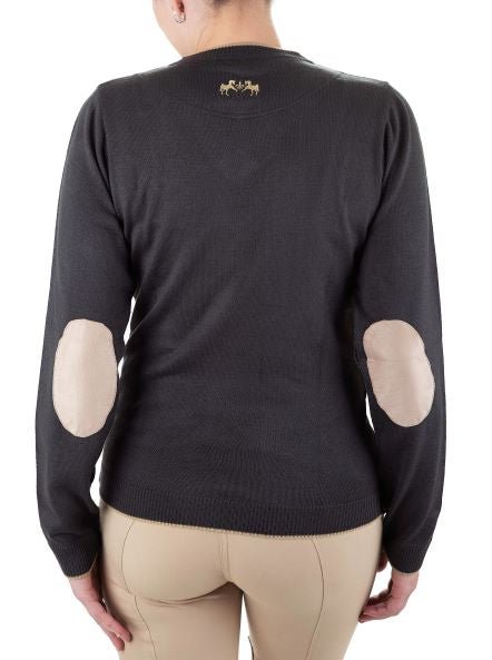 Equine Couture Morgan V-Neck Sweater - Breeches.com