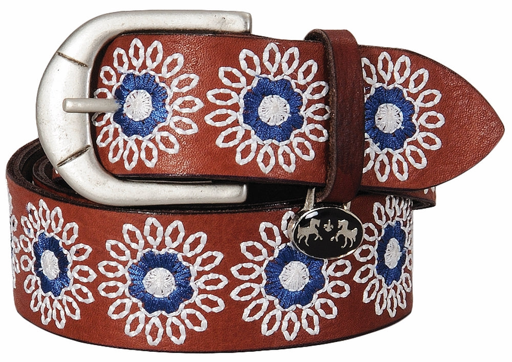 Equine Couture Sophia Leather Belt - Breeches.com