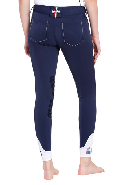 Equine Couture Ladies Darsy Silicone Knee Patch Breeches - Breeches.com