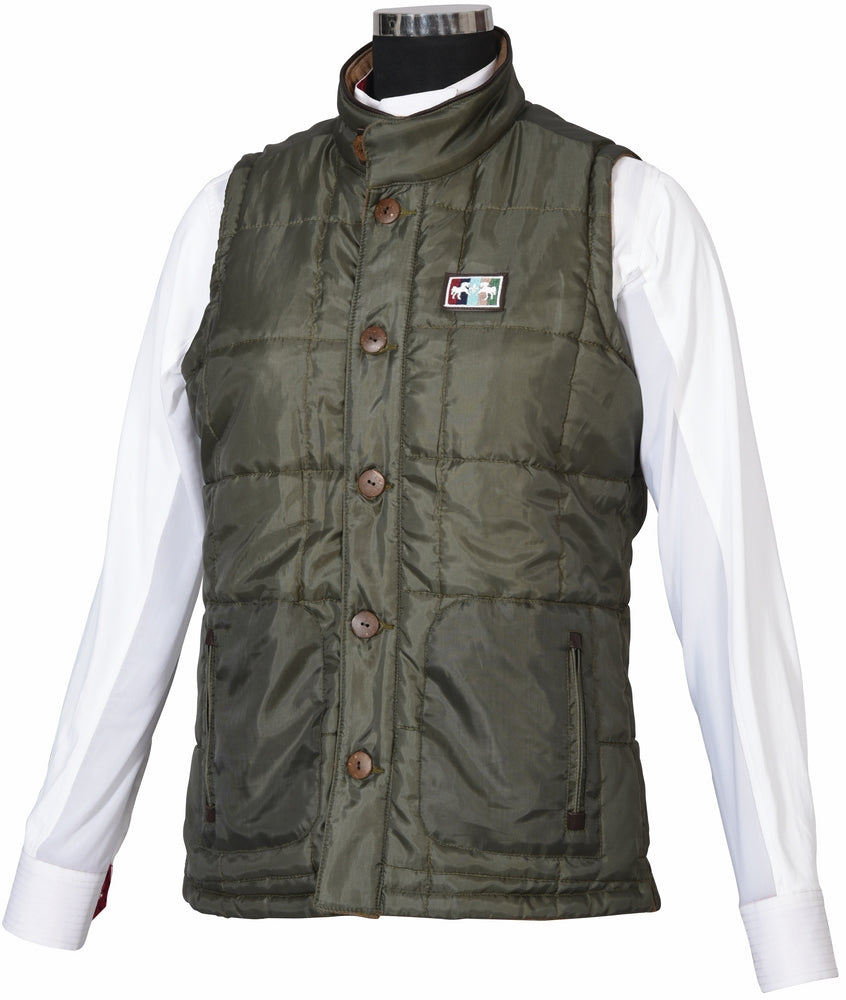 Equine Couture Ladies Finley Reversible Vest - Breeches.com
