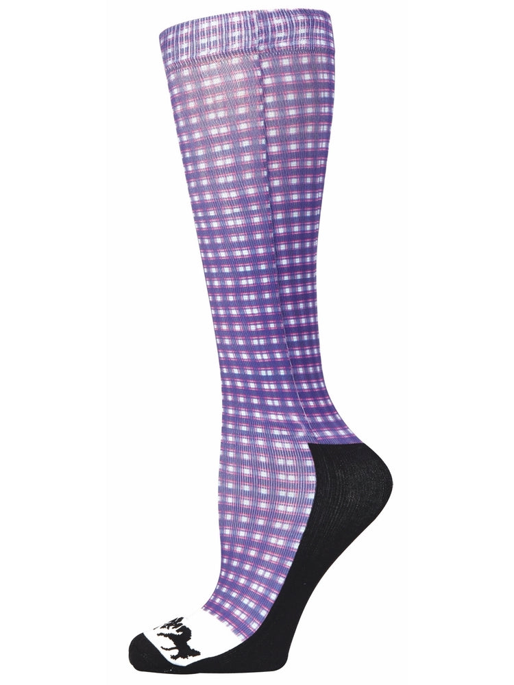 Equine Couture Ladies Amber Padded Knee Hi Boot Socks - Breeches.com