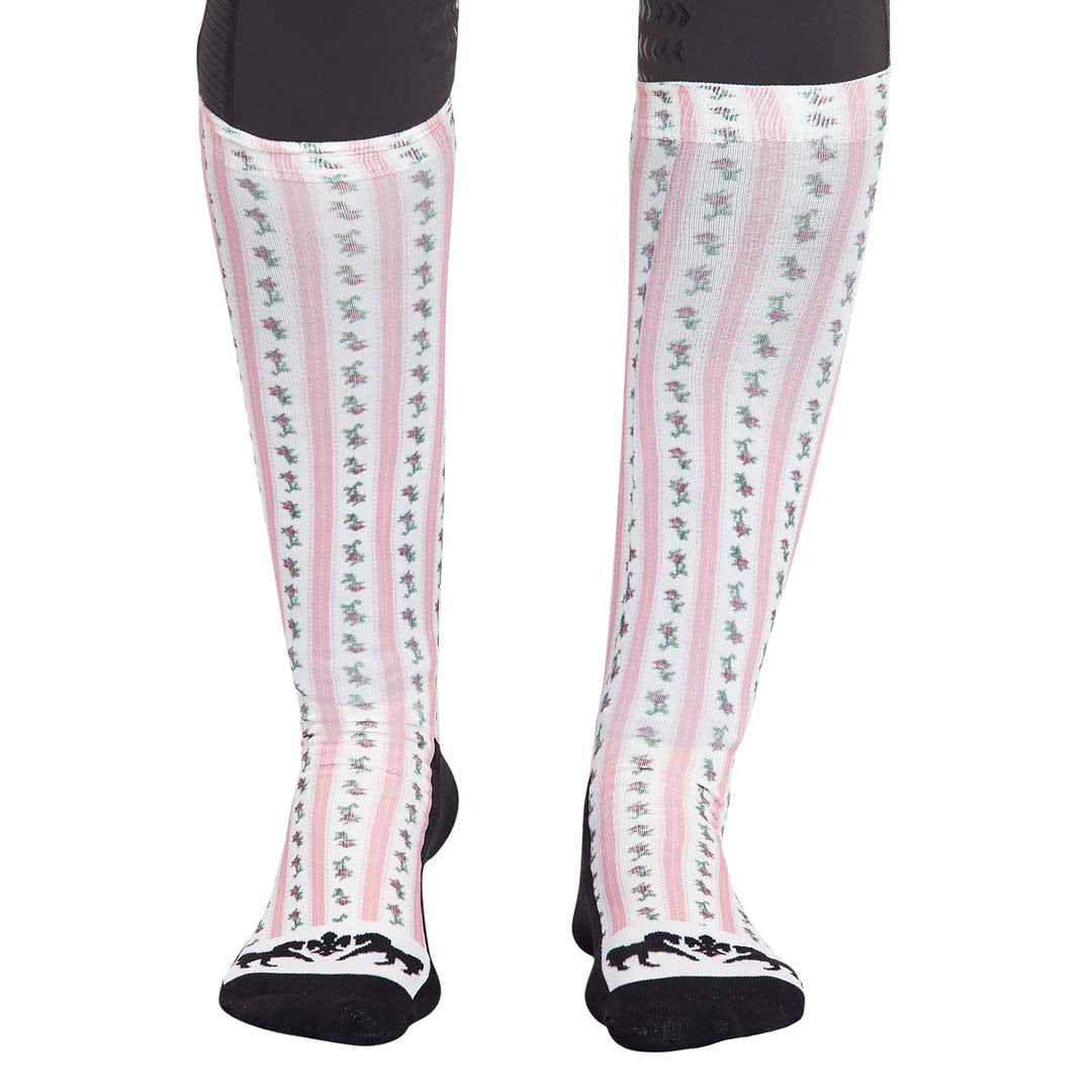 Equine Couture Ladies Isabel Padded Knee Hi Boot Socks - Breeches.com