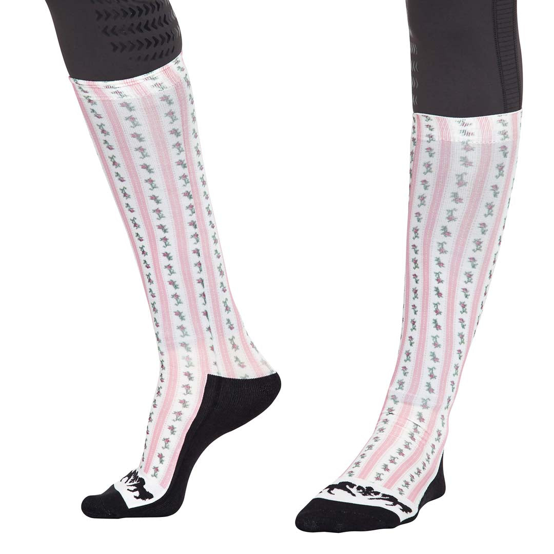 Equine Couture Ladies Isabel Padded Knee Hi Boot Socks - Breeches.com