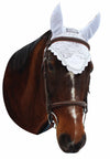 Equine Couture Fly Bonnet with Silver Rope - Breeches.com