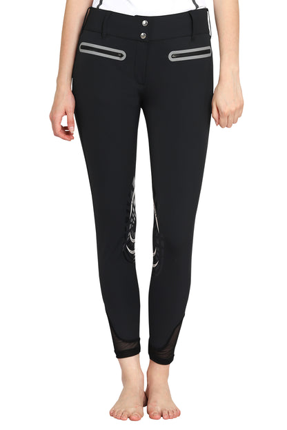 EQUINE COUTURE LADIES IBIZA KNEE PATCH BREECHES - Breeches.com