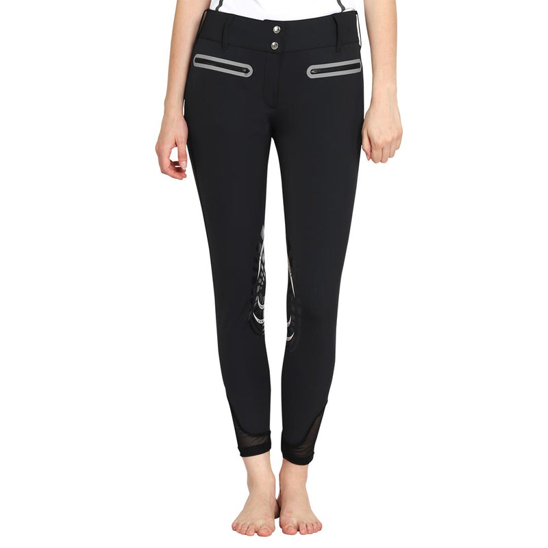 EQUINE COUTURE LADIES IBIZA KNEE PATCH BREECHES - Breeches.com