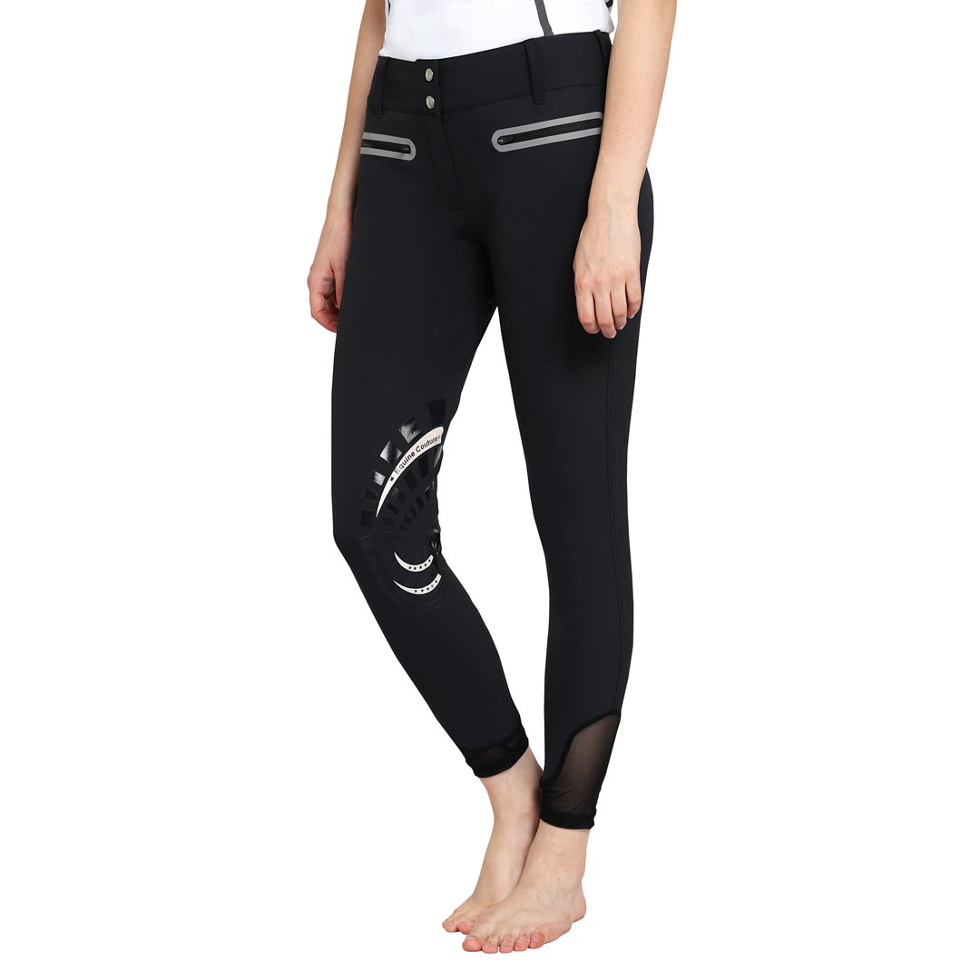 EQUINE COUTURE LADIES IBIZA KNEE PATCH BREECHES - Breeches.com
