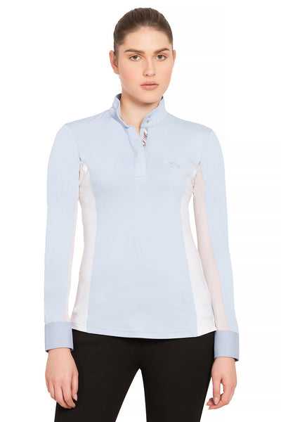 Equine Couture Ladies Cara Long Sleeve Show Shirt - Breeches.com