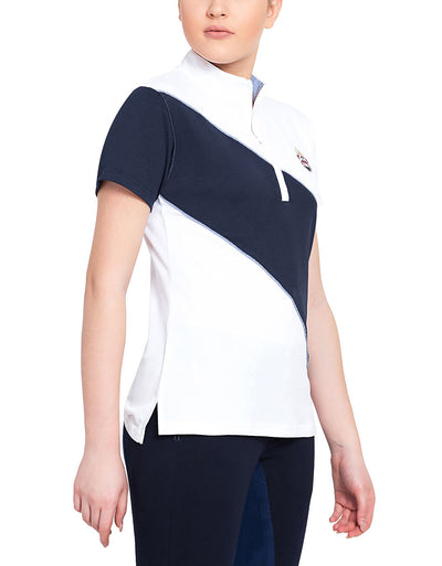 Equine Couture Ladies Danvers Short Sleeve Sport Shirt - Breeches.com