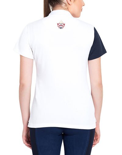 Equine Couture Ladies Danvers Short Sleeve Sport Shirt - Breeches.com