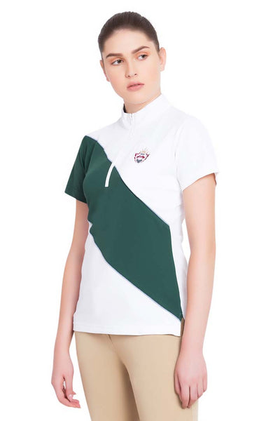 Equine Couture Ladies Danvers Short Sleeve Sport Shirt - Breeches.com