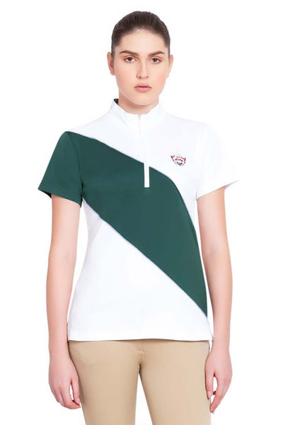 Equine Couture Ladies Danvers Short Sleeve Sport Shirt - Breeches.com
