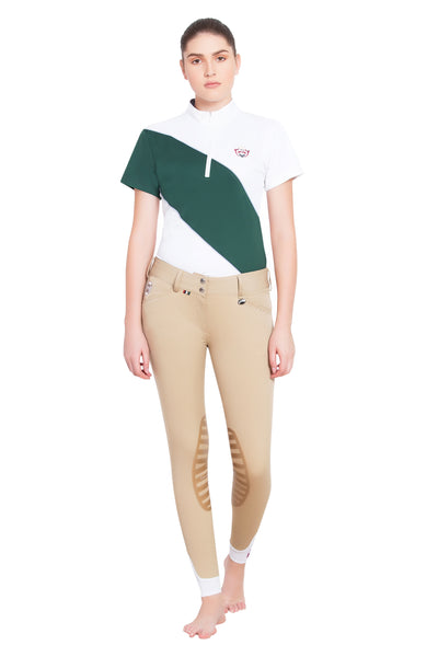 Equine Couture Ladies Danvers Short Sleeve Sport Shirt - Breeches.com