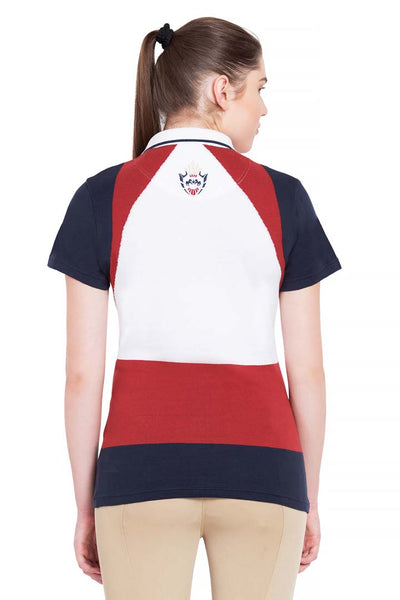 Equine Couture Ladies Calla Short Sleeve Sport Shirt - Breeches.com