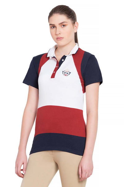 Equine Couture Ladies Calla Short Sleeve Sport Shirt - Breeches.com