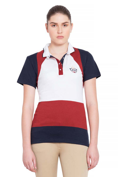 Equine Couture Ladies Calla Short Sleeve Sport Shirt - Breeches.com