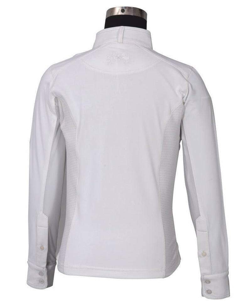 Equine Couture Children's Cara Long Sleeve Show Shirt - Breeches.com
