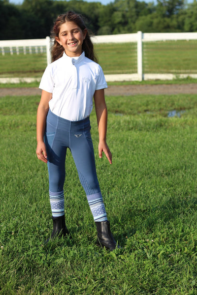 Equine Couture Children's Cara Short Sleeve Show Shirt - Breeches.com