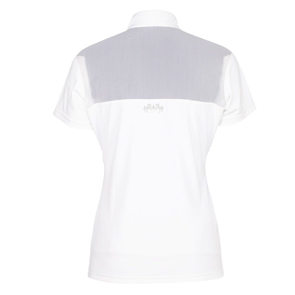 Equine Couture Ladies Giana EquiCool Short Sleeve Show Shirt - Breeches.com
