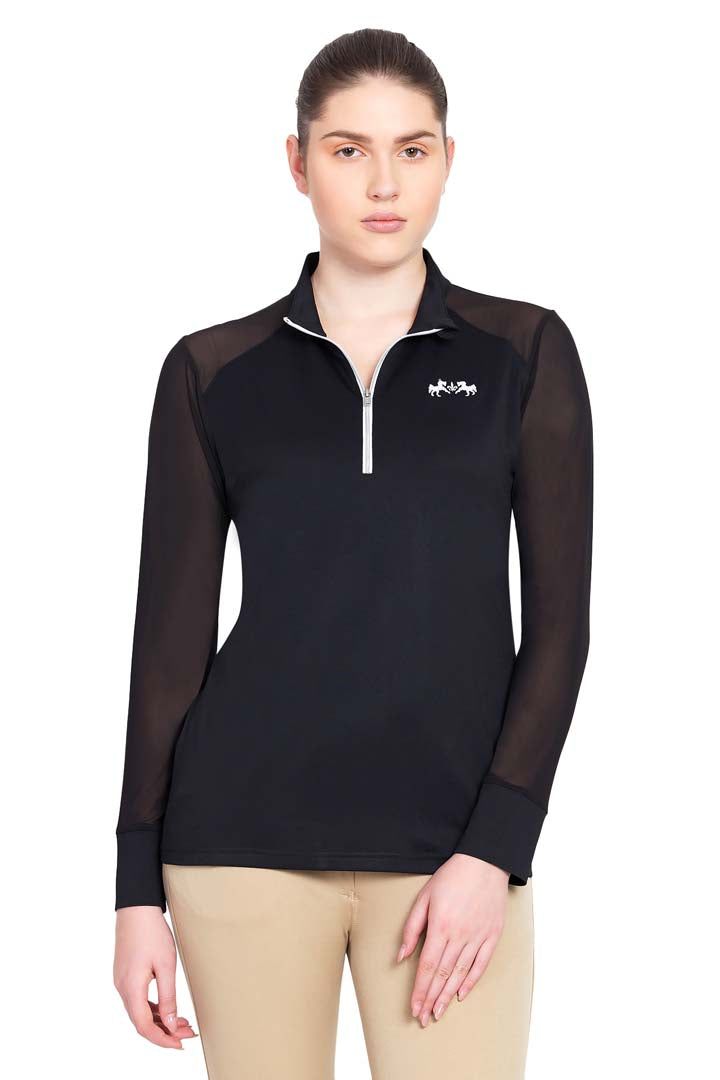 Equine Couture Ladies Erna EquiCool Long Sleeve Sport Shirt - Breeches.com