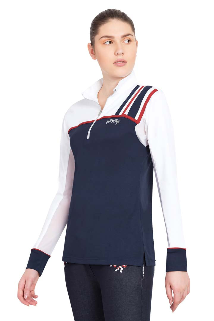 Equine Couture Ladies Nicole EquiCool Long Sleeve Sport Shirt - Breeches.com