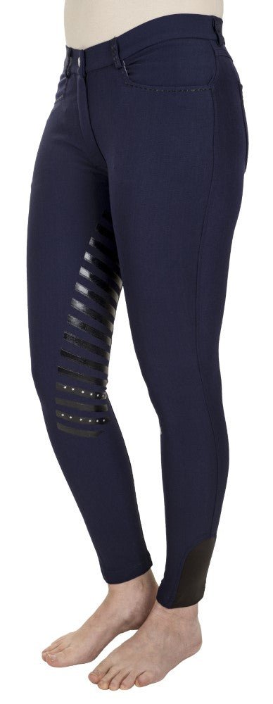 Equine Couture Ladies Nora Extended Knee Patch Breeches - Breeches.com