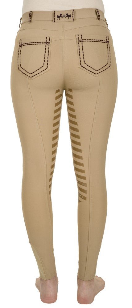 Equine Couture Ladies Nora Extended Knee Patch Breeches - Breeches.com