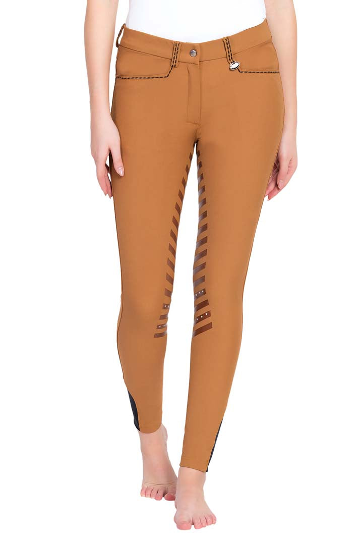 Equine Couture Ladies Nora Extended Knee Patch Breeches - Breeches.com