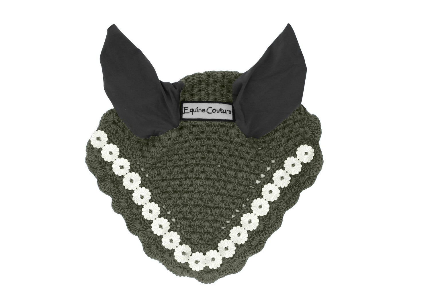Equine Couture Floral Fly Bonnet - Breeches.com