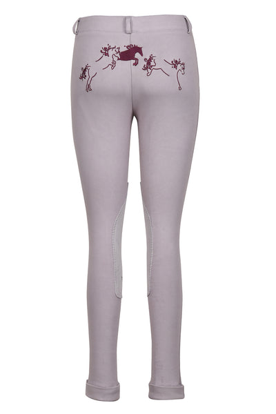 TuffRider Children's Whimsical Horse Embroidered Pull-On Jodhpurs_1