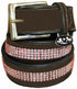Equine Couture Bling Leather Belt - Regular Leather - Breeches.com