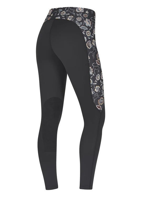 Kerrits Flow Rise Knee Patch Performance Tight - Breeches.com