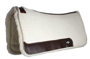 Professional's Choice Comfort-Fit Wool Saddle Pad w/ Fleece - Breeches.com