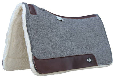 Professional's Choice 1-1/4 in Deluxe 100% Wool Pad w/ Fleece Bottom - Breeches.com