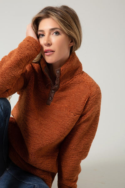 Kimes Ranch Ladies Fozzie Pullover Fleece