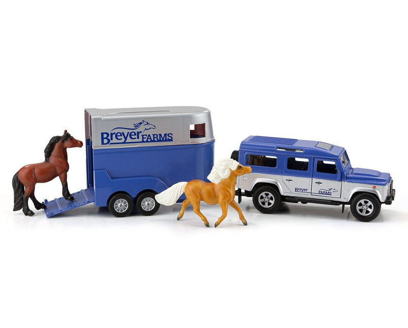 Breyer Farms Land Rover® and Tag-A-Long Trailer - Breeches.com