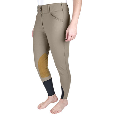 The Tailored Sportsman Ladies Mid-Rise Boot Sock Front Zip Breech - Breeches.com