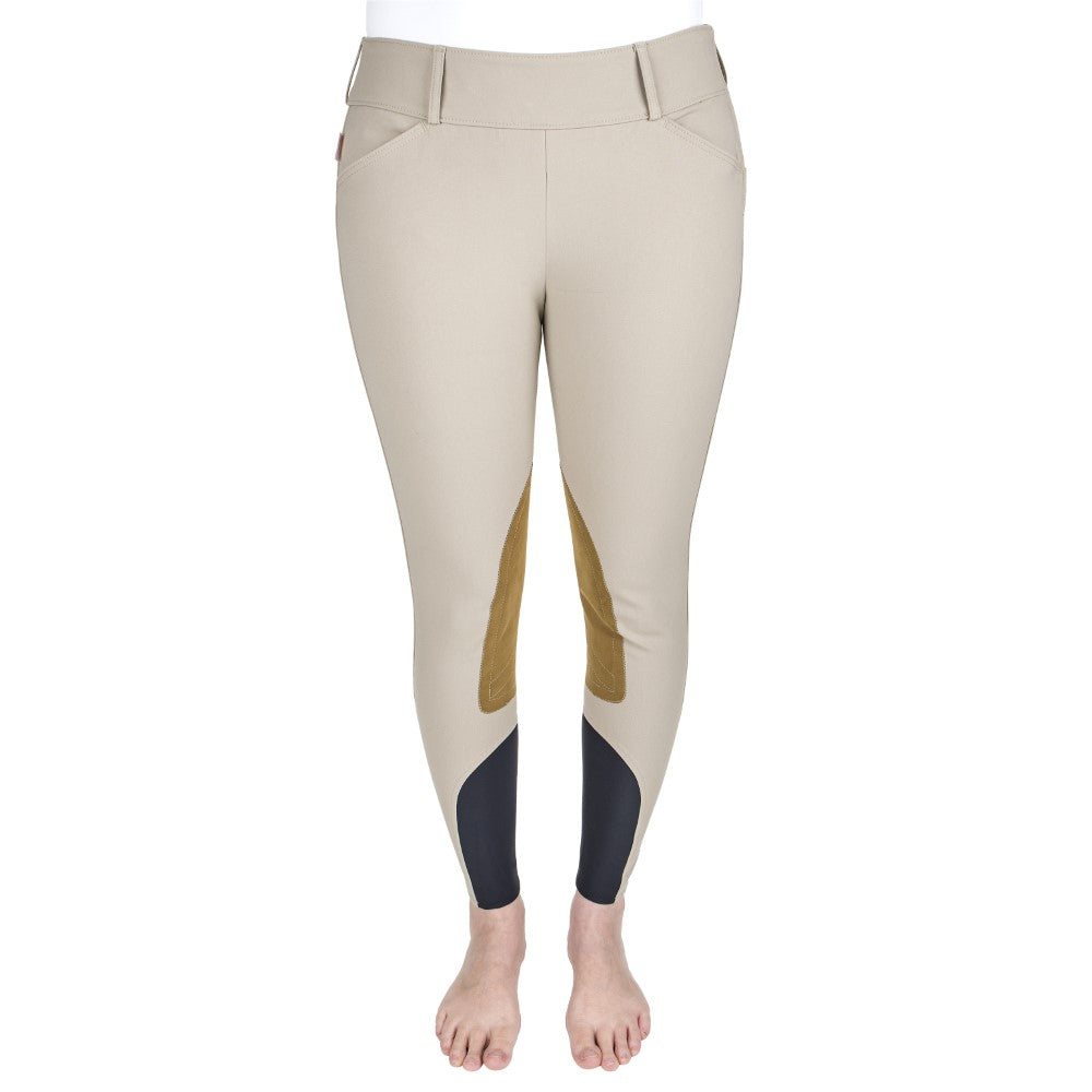 The Tailored Sportsman Ladies Mid-Rise Boot Sock Side Zip Breech - Breeches.com