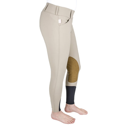 The Tailored Sportsman Ladies Mid-Rise Boot Sock Side Zip Breech - Breeches.com