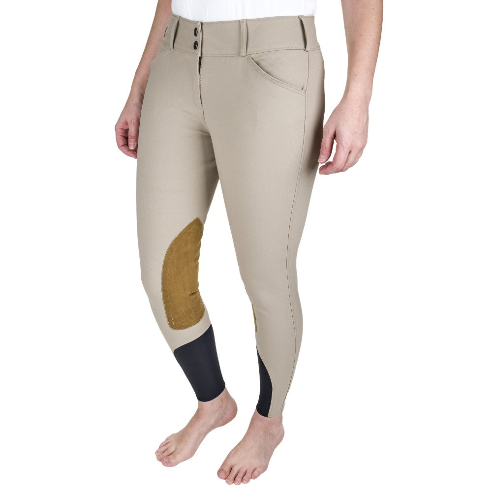 The Tailored Sportsman Ladies Low-Rise Boot Sock Front Zip Breech - Breeches.com