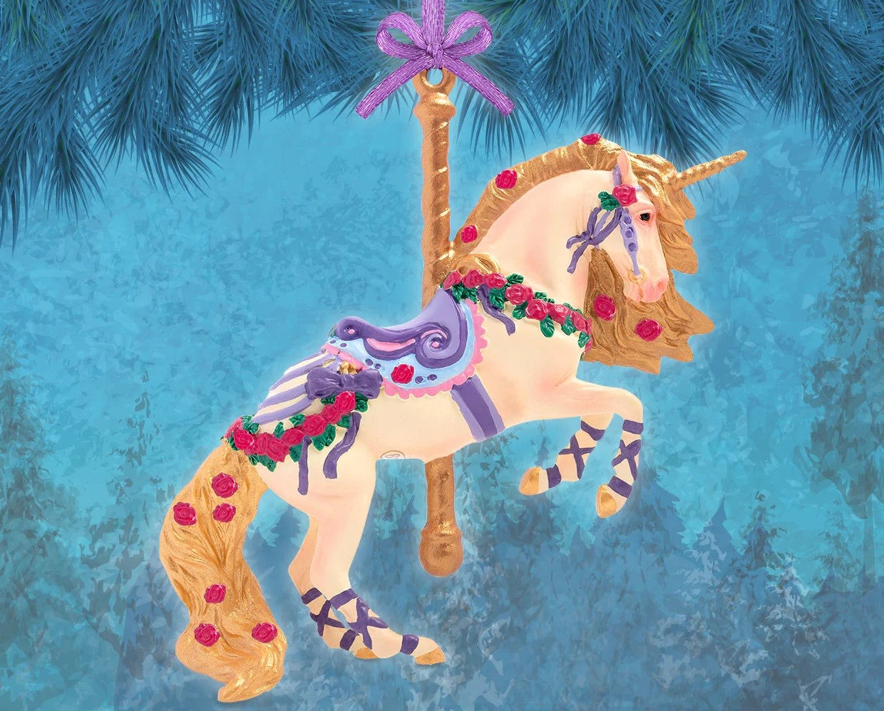 Breyer Rosalie Carousel Horse Ornament - Breeches.com