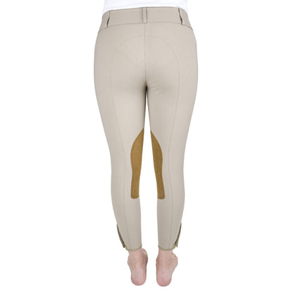 The Tailored Sportsman Ladies Low-Rise Front Zip Trophy Hunter Breech - Breeches.com