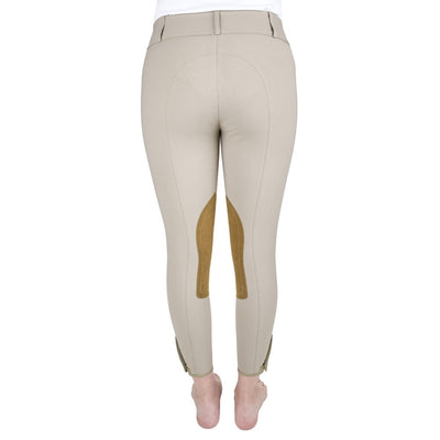 The Tailored Sportsman Ladies Low-Rise Front Zip Trophy Hunter Breech - Breeches.com